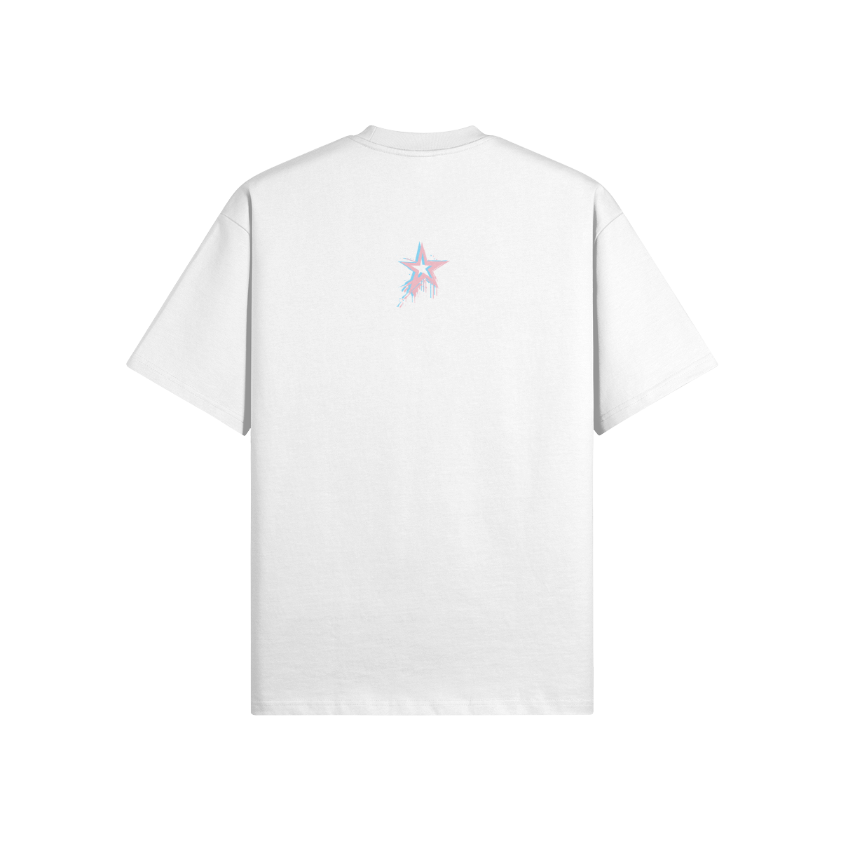 Star Drip Oversized Tee