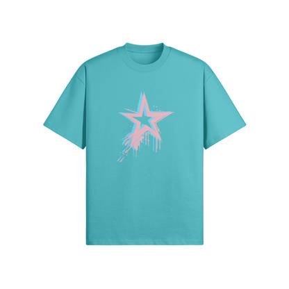 Star Drip Oversized Tee