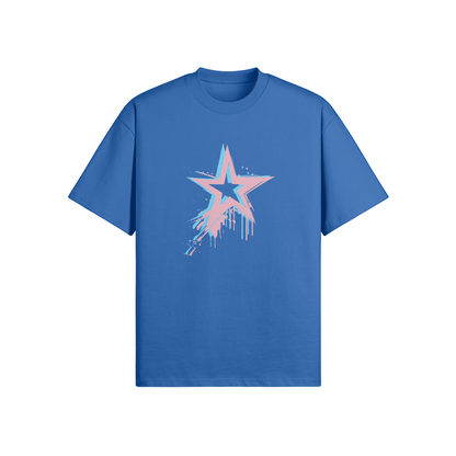 Star Drip Oversized Tee