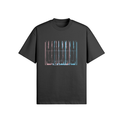 Barcode Tee - Oversized