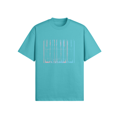 Barcode Tee - Oversized