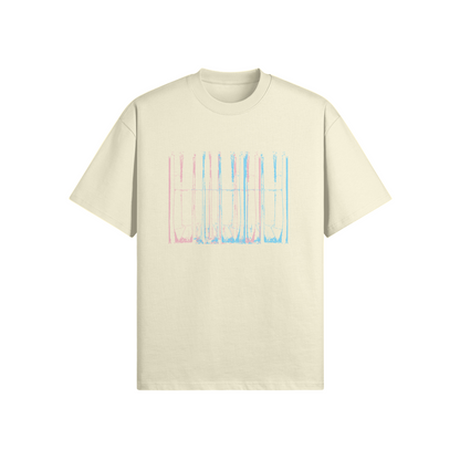 Barcode Tee - Oversized