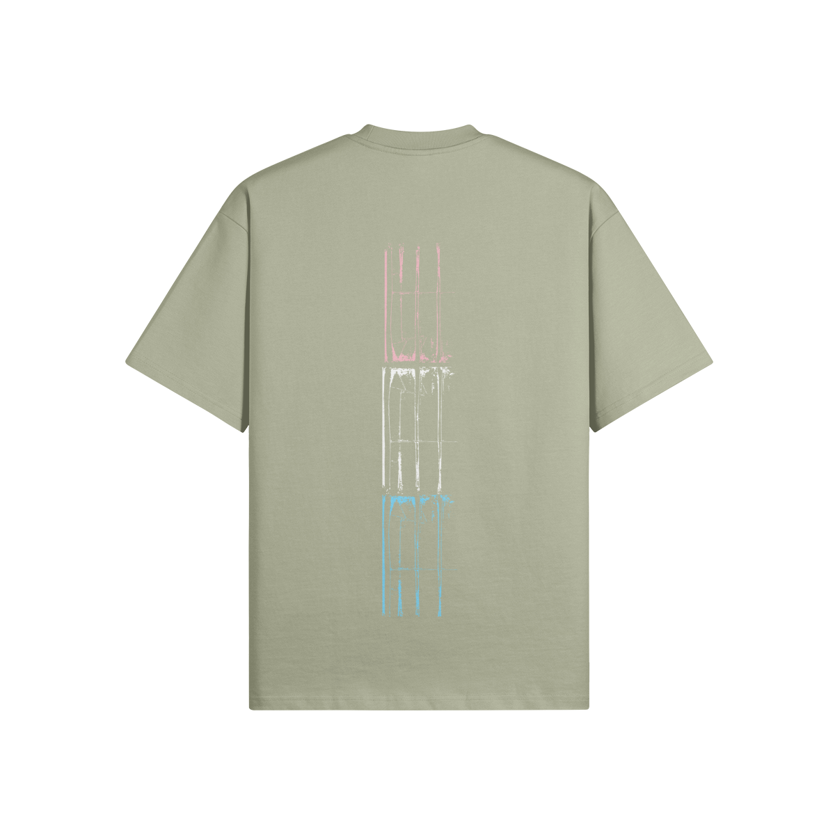 Barcode Tee - Oversized