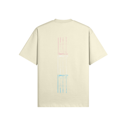 Barcode Tee - Oversized