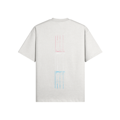 Barcode Tee - Oversized