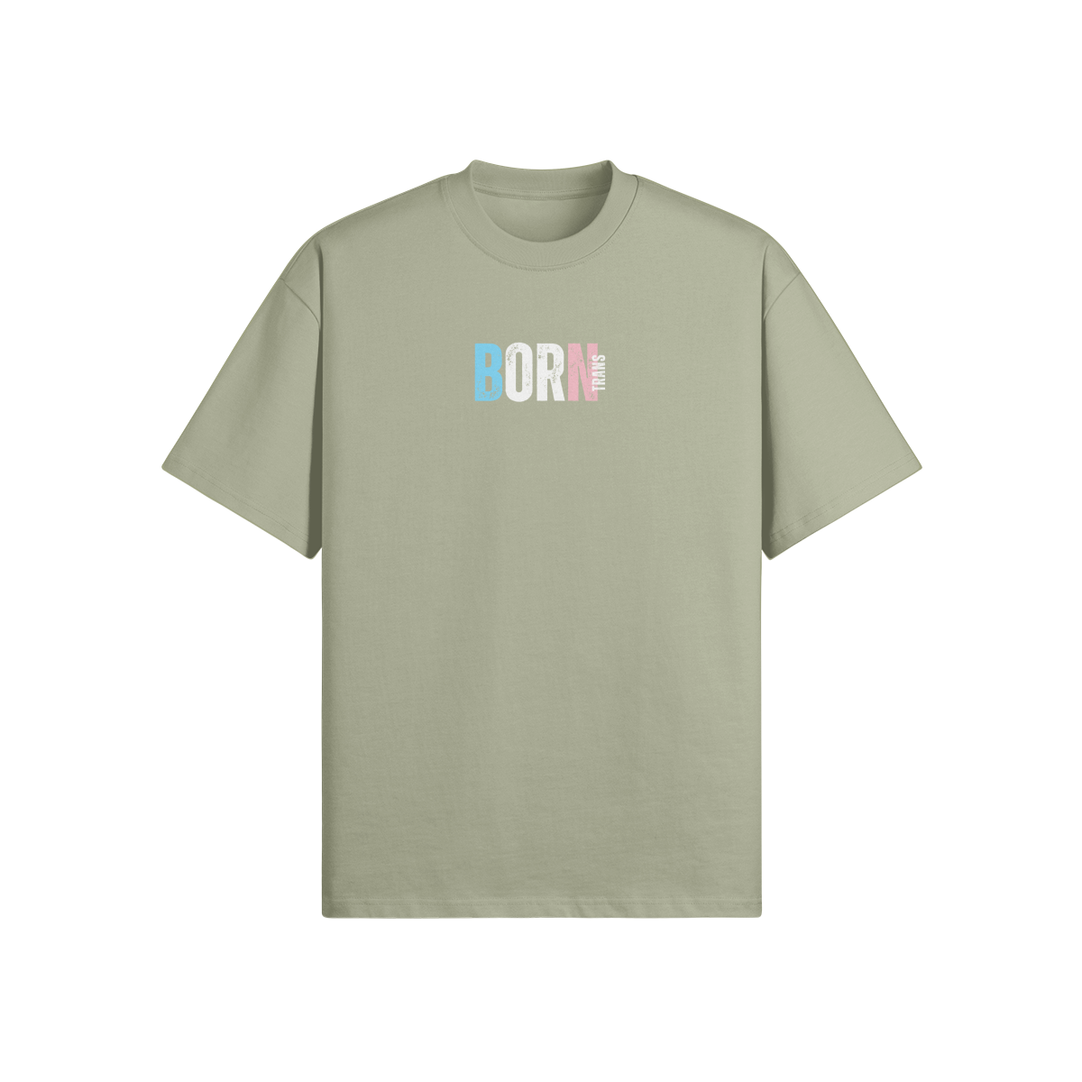 Born Trans Oversized Tee