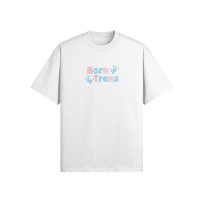 Born Trans Hand Print Tee