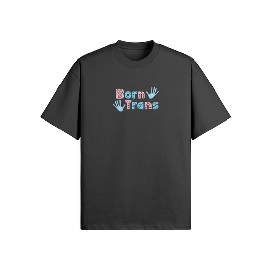 Born Trans Hand Print Tee