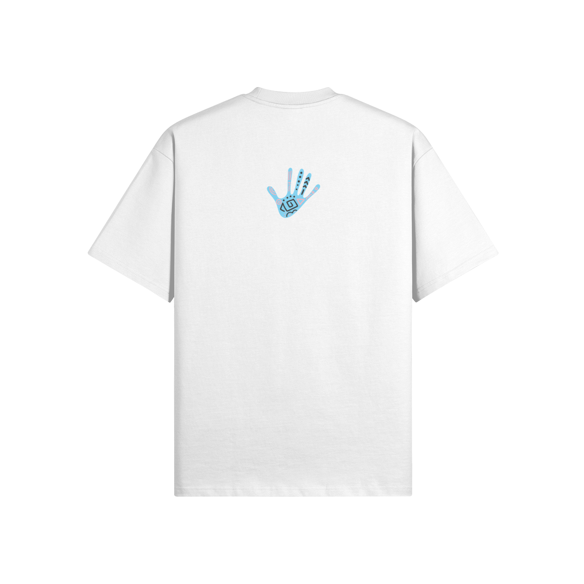 Born Trans Hand Print Tee