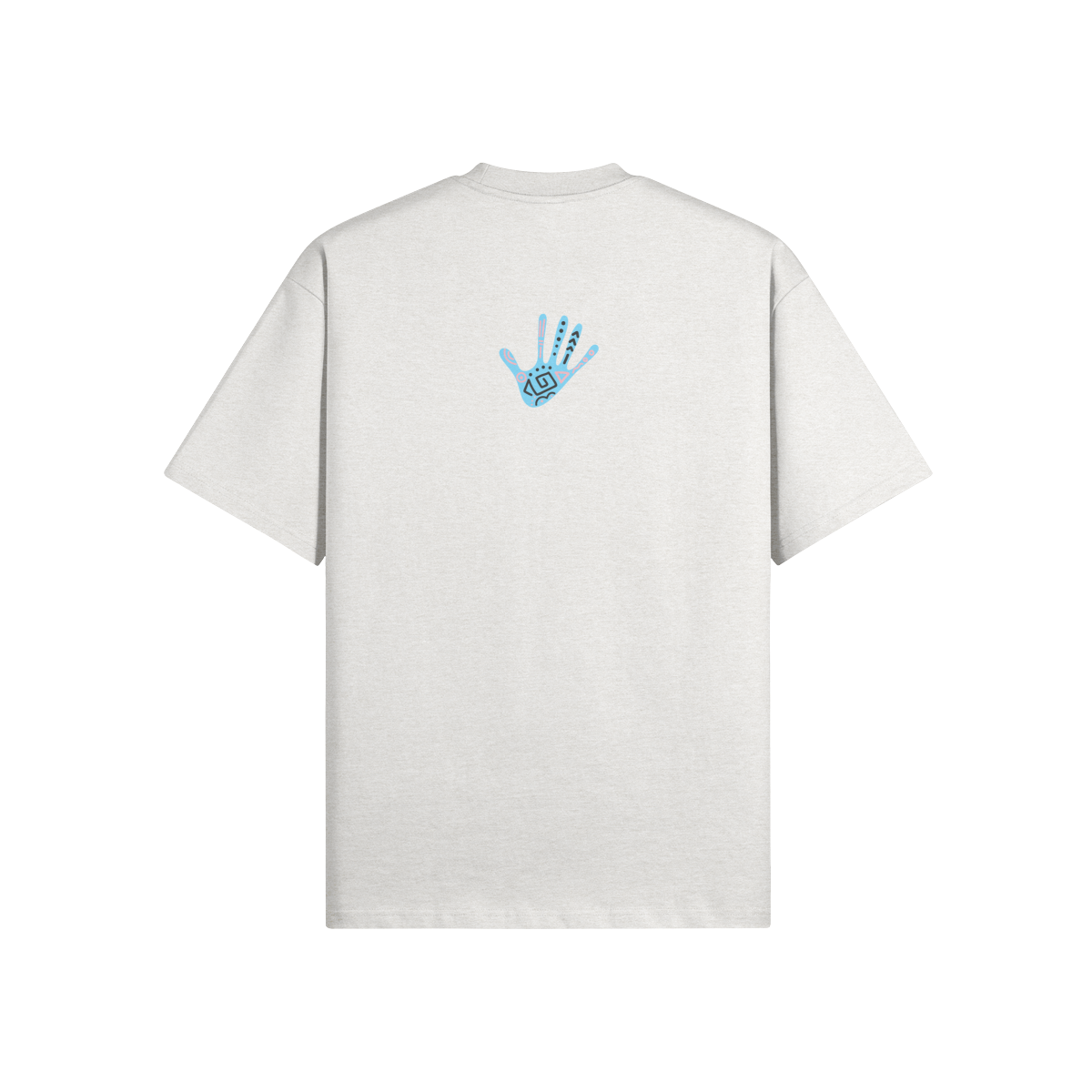 Born Trans Hand Print Tee