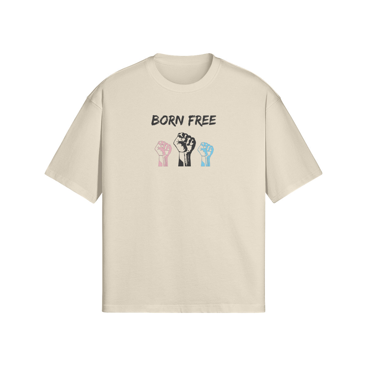 Born Free Tee - Boxy Fit