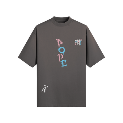 DOPE X & O's Distressed Tee