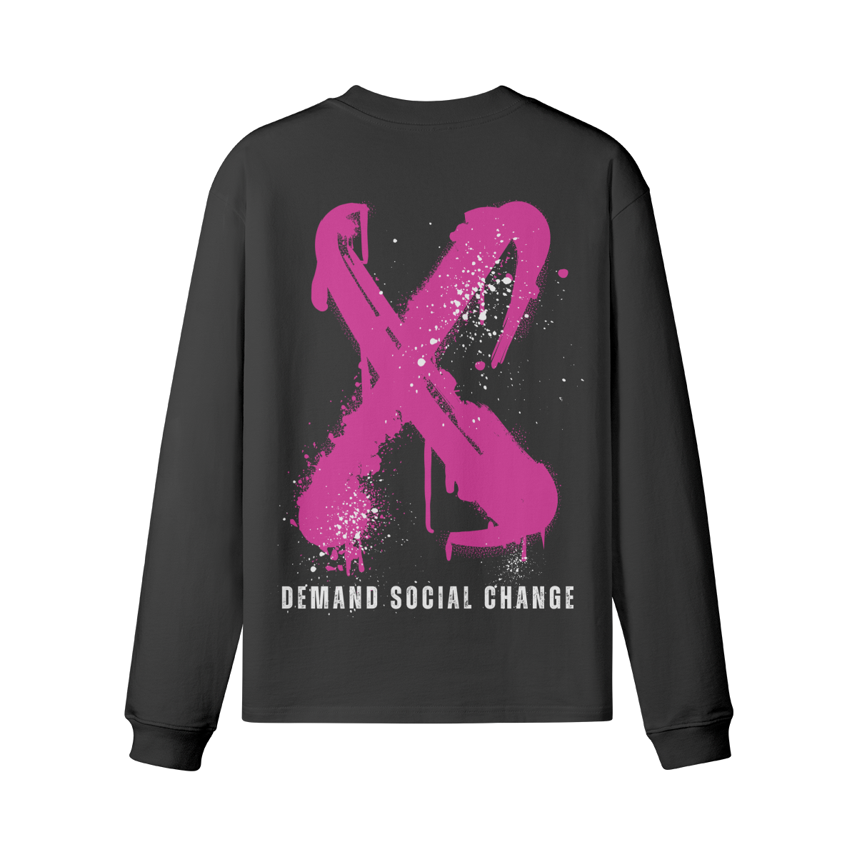 Demand Social Change Long-Sleeve Tee